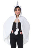 NewBreed Snuggly Unicorn Air Travel Capelet with Sleep Mask