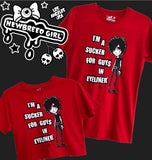 NewBreed Girl: I'm A Sucker For Guys in Eyeliner Gender Neutral T Shirt