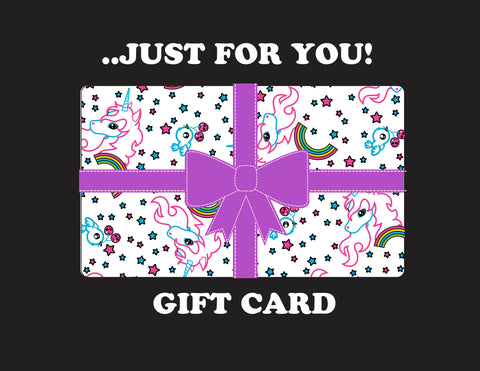A GIFT CARD JUST FOR YOU!
