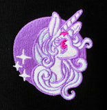 EMBROIDERED Unicorn Pull Over Hoodie