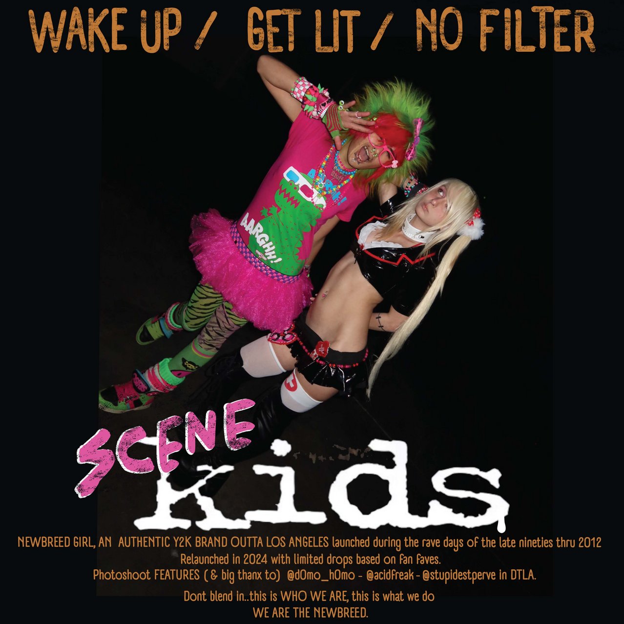 NewBreed Girl KIDS we are the newbreed